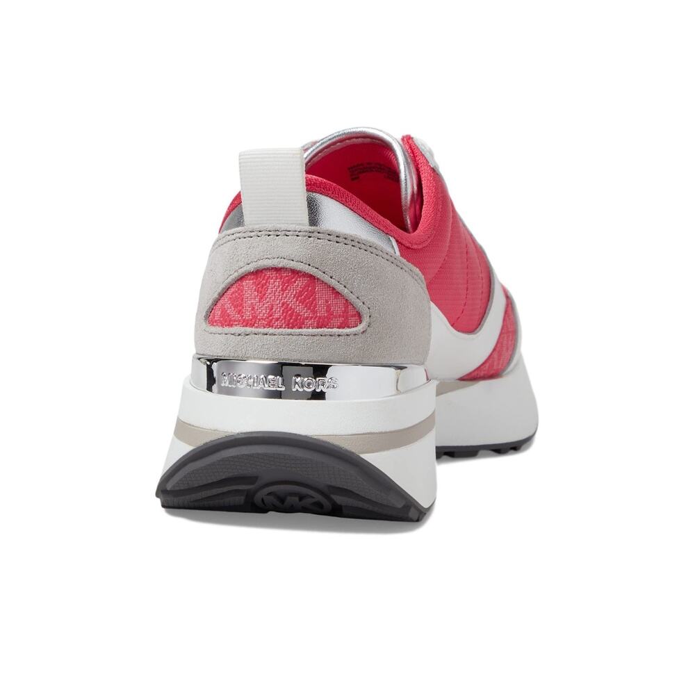 Michael Kors Flynn Nylon and Logo Trainer Geran Multi Trainer Sneaker Size 9.5 M - Picture 4 of 6